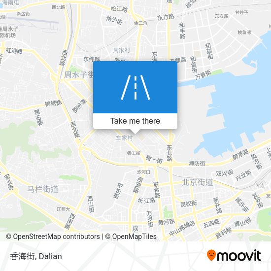 香海街 map
