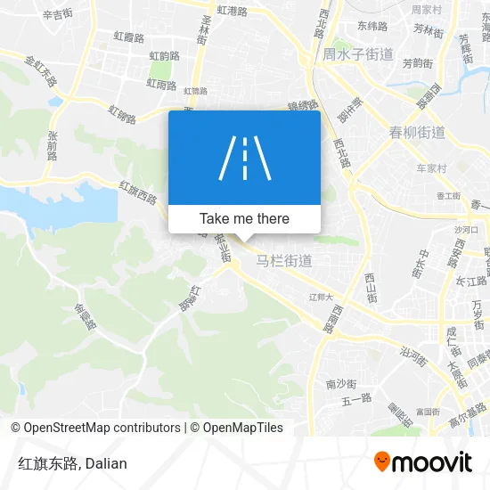 红旗东路 map
