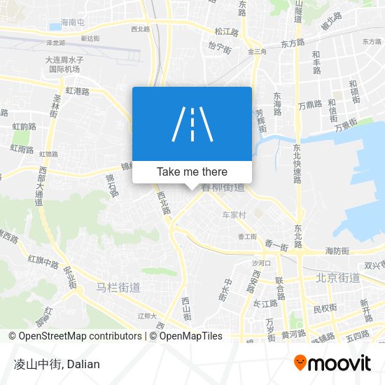 凌山中街 map