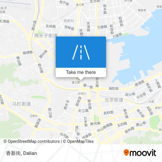 香新街 map