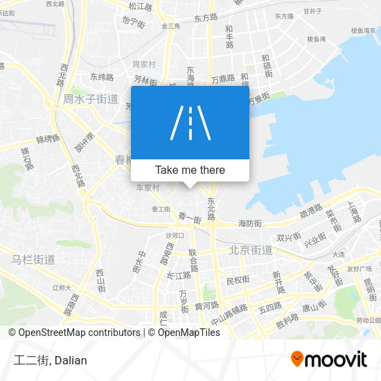 工二街 map