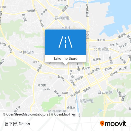 昌平街 map