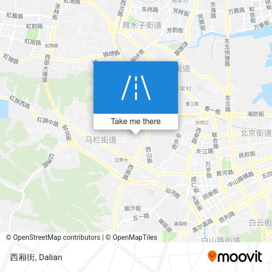 西厢街 map