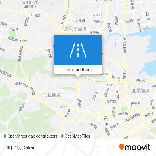 旭日街 map