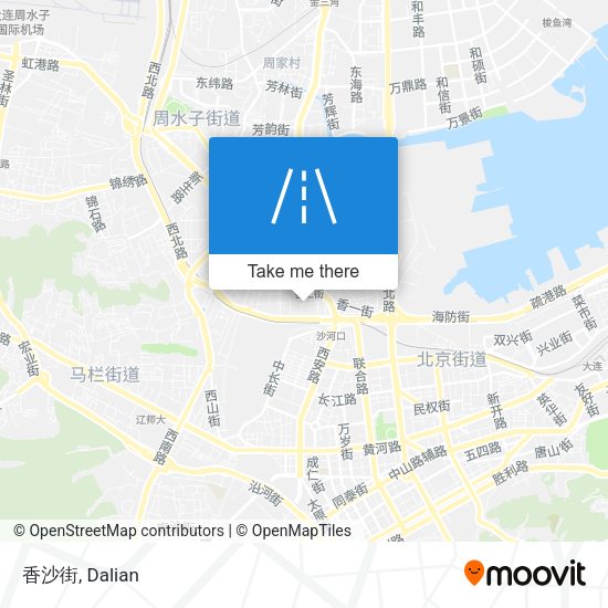 香沙街 map