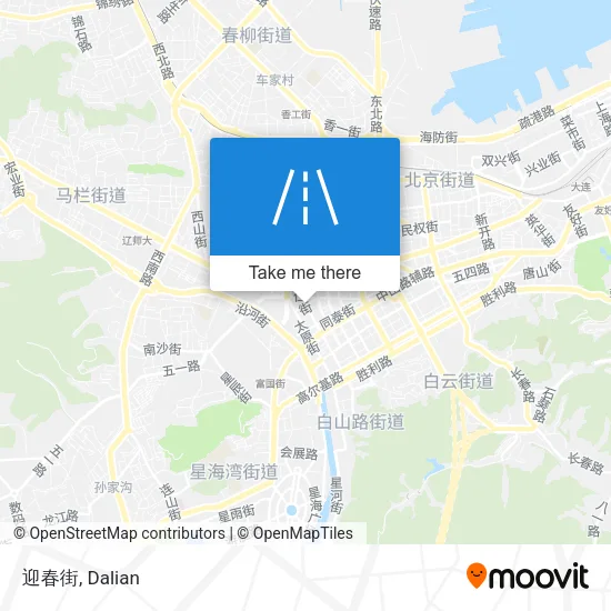 迎春街 map