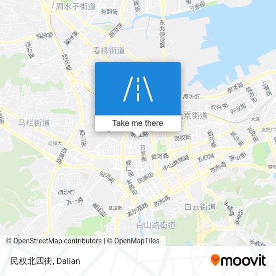 民权北四街 map