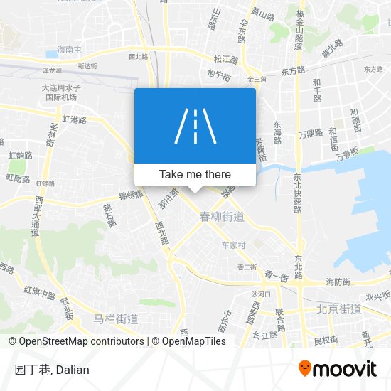 园丁巷 map