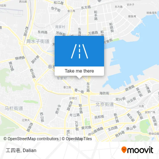 工四巷 map