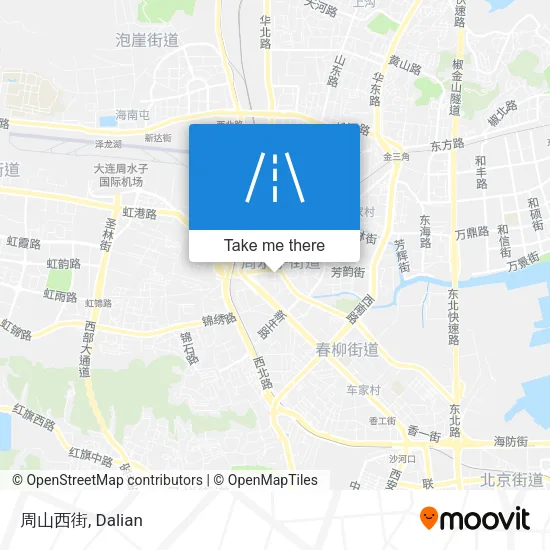 周山西街 map
