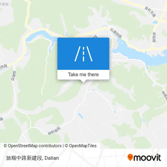 旅顺中路新建段 map