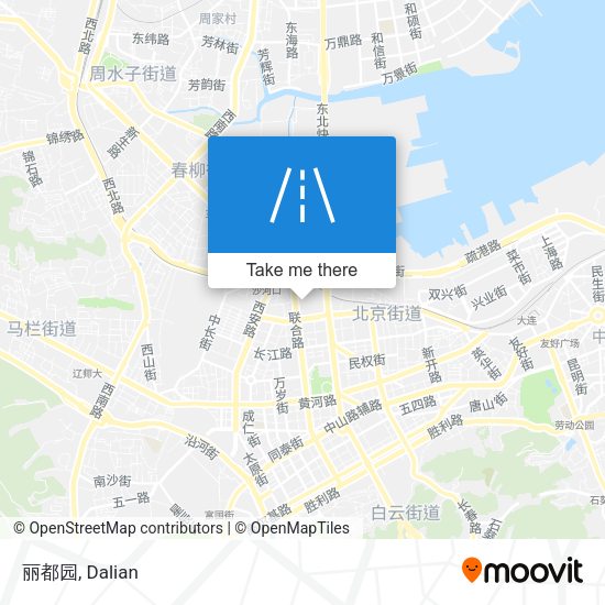 丽都园 map