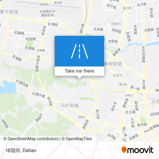 绿隐街 map