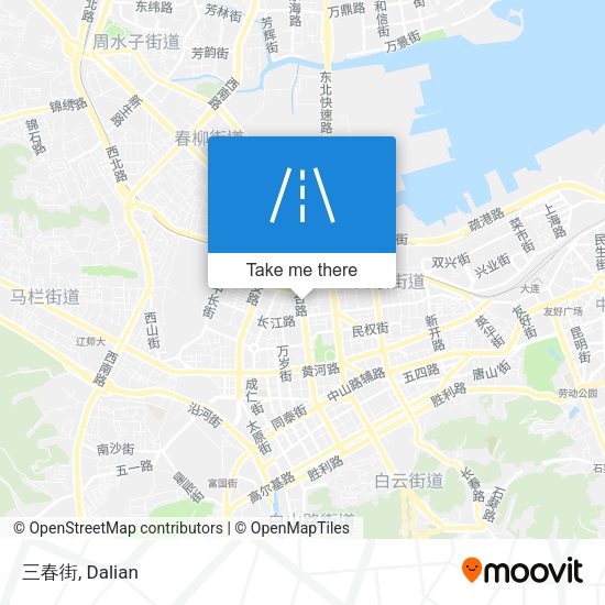 三春街 map