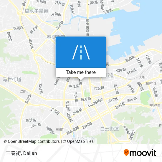 三春街 map