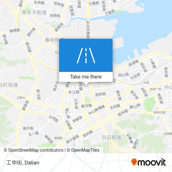 工华街 map
