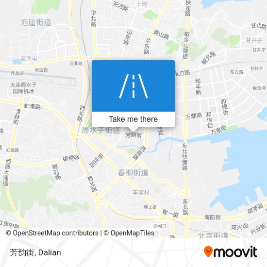 芳韵街 map