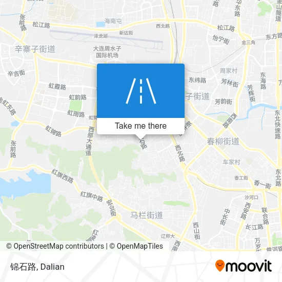 锦石路 map