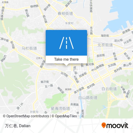 万仁巷 map