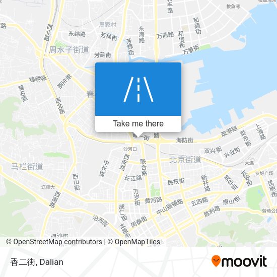 香二街 map
