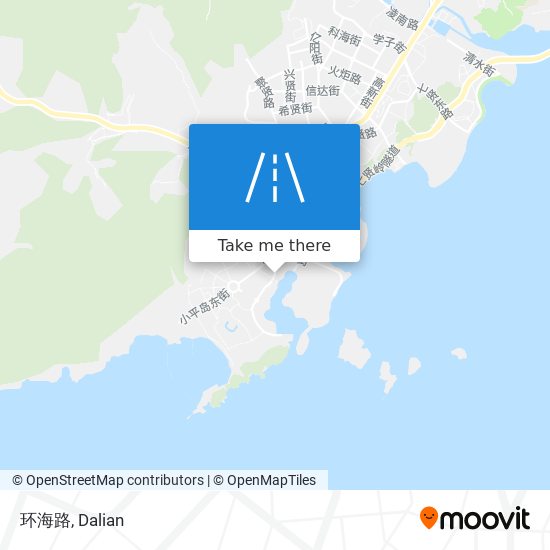 环海路 map