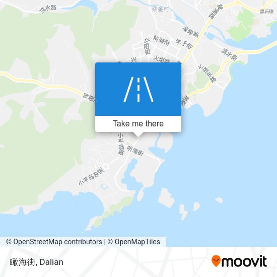 瞰海街 map