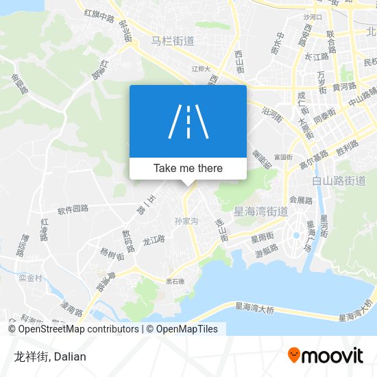 龙祥街 map