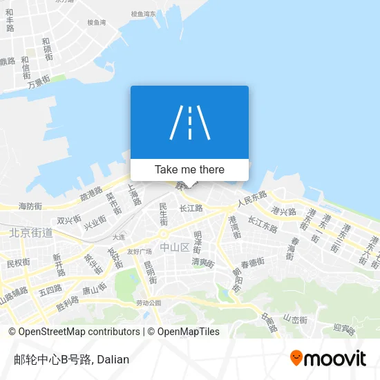 邮轮中心B号路 map