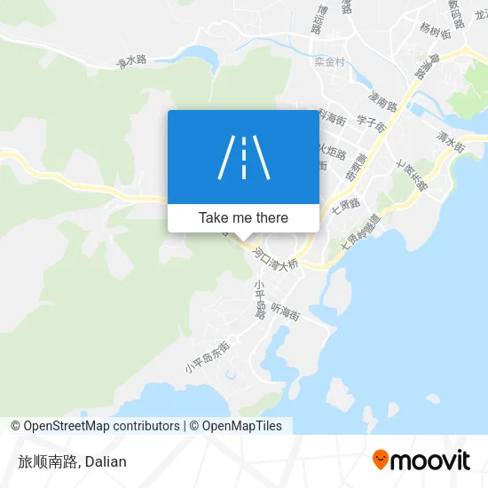 旅顺南路 map