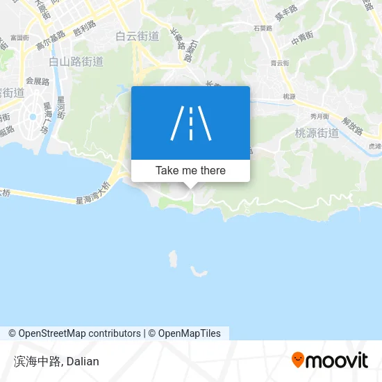 滨海中路 map