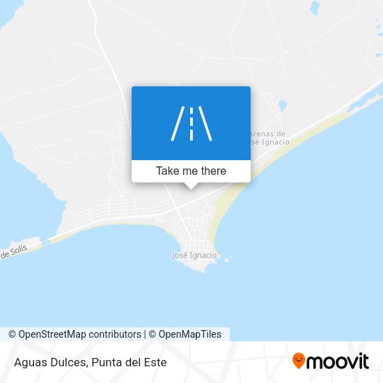 Mapa de Aguas Dulces