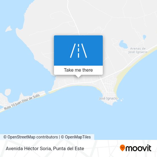 Mapa de Avenida Héctor Soria