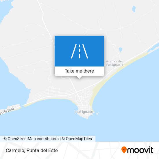 Mapa de Carmelo