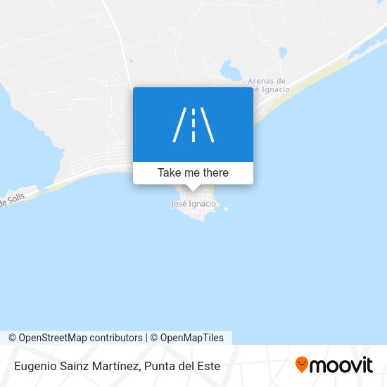 Eugenio Sainz Martínez map