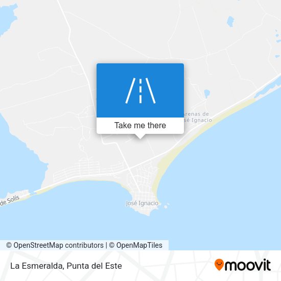 Mapa de La Esmeralda