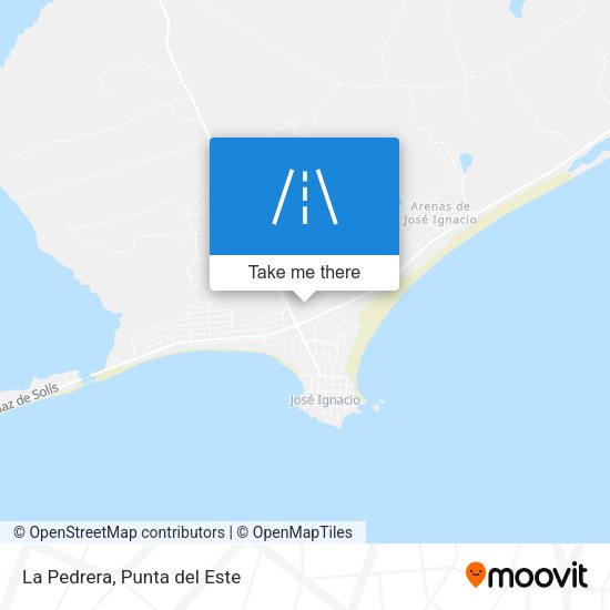 Mapa de La Pedrera
