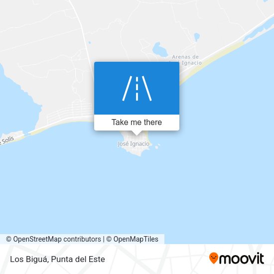 Mapa de Los Biguá