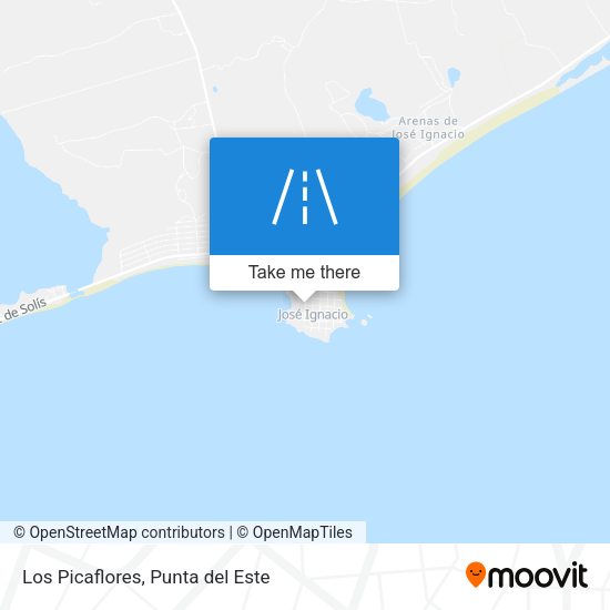 Los Picaflores map