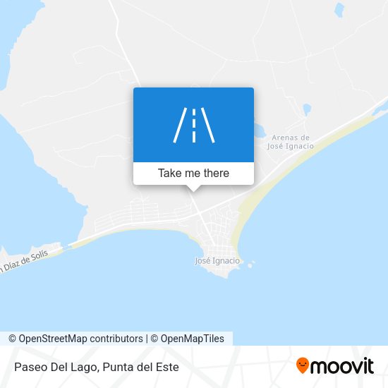 Mapa de Paseo Del Lago