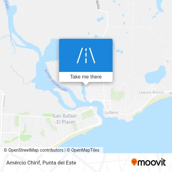 Amércio Chirif map