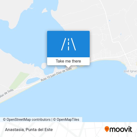 Mapa de Anastasia