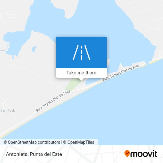 Mapa de Antonieta