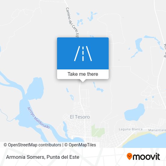 Armonía Somers map