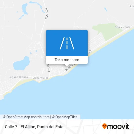 Calle 7 - El Aljibe map