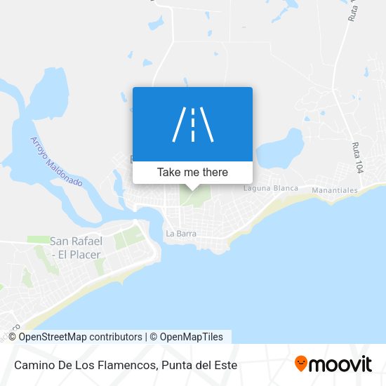 Mapa de Camino De Los Flamencos