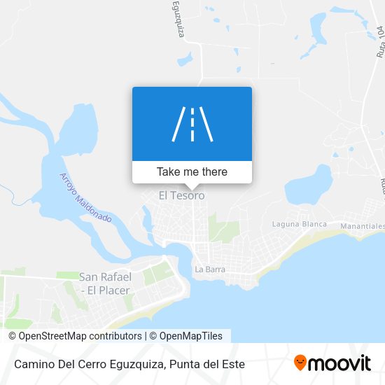 Camino Del Cerro Eguzquiza map
