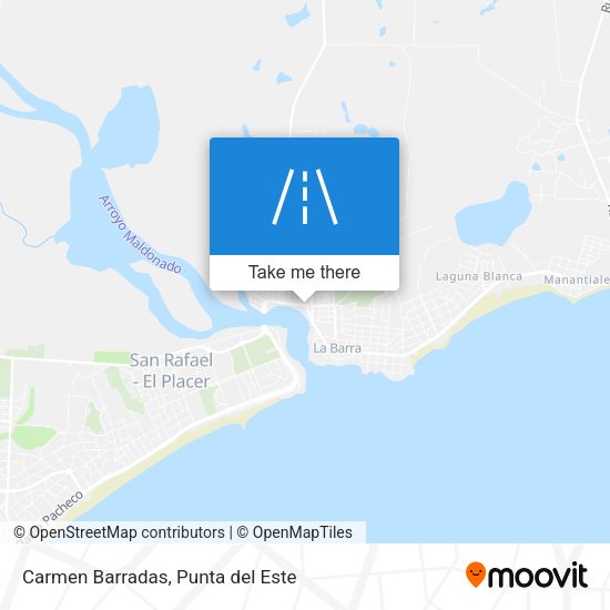 Carmen Barradas map