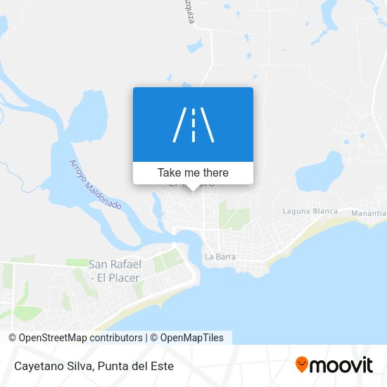 Cayetano Silva map