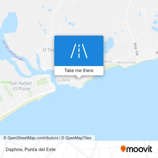 Dafne map