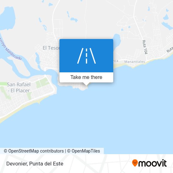 Mapa de Devonier